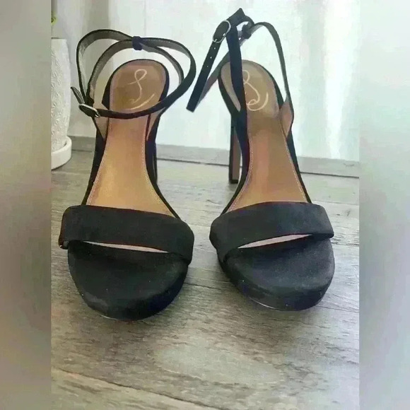 Sam Edelman Jade Ankle Strap Sandal in Black Women's Size 10 - Picture 9 of 9